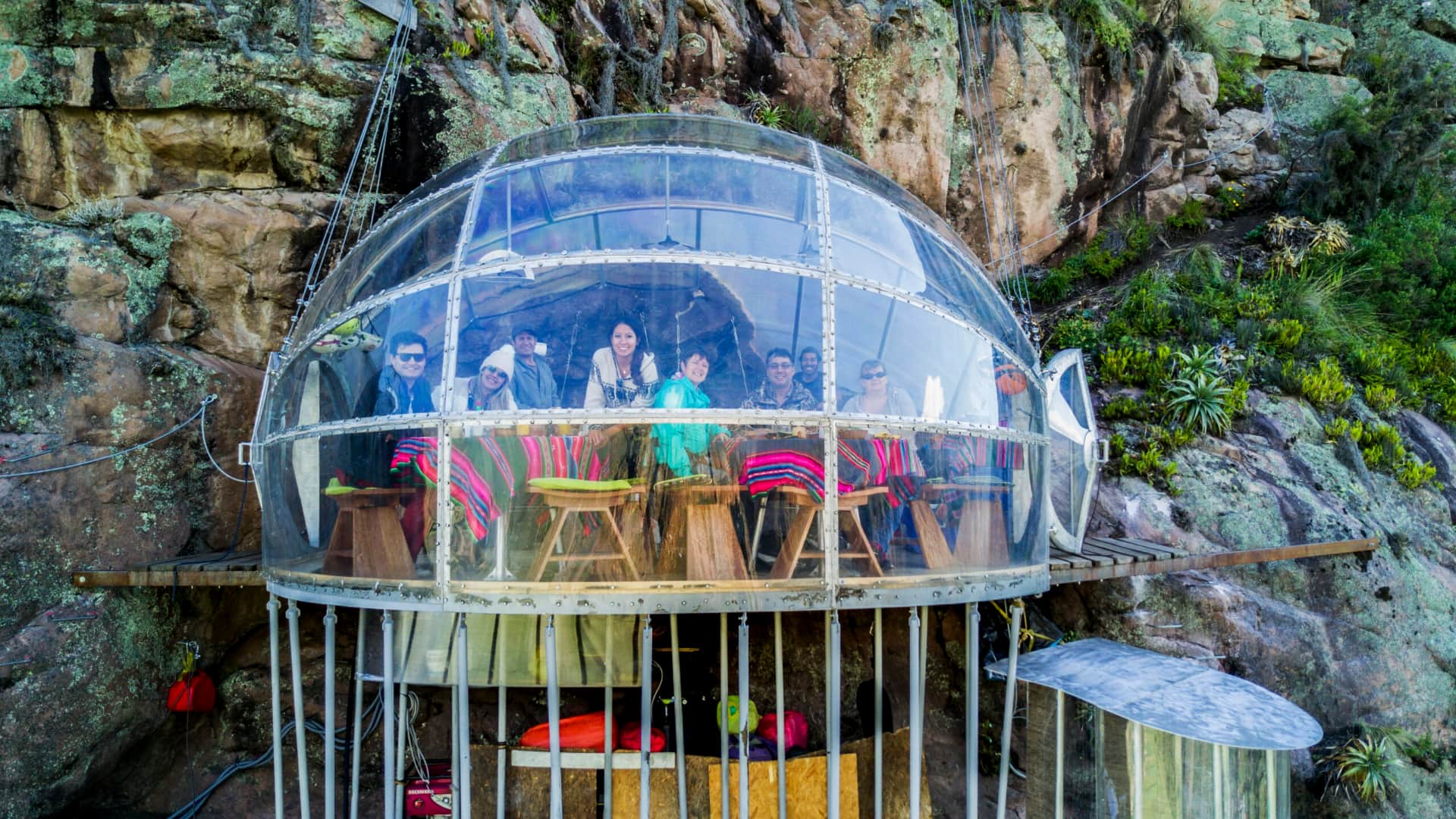 Zipline and Skylodge Peru
